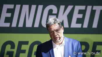 Mahnung an Koalitionspartner: Habeck "wundert" sich über den Rentenstreit der Ampel