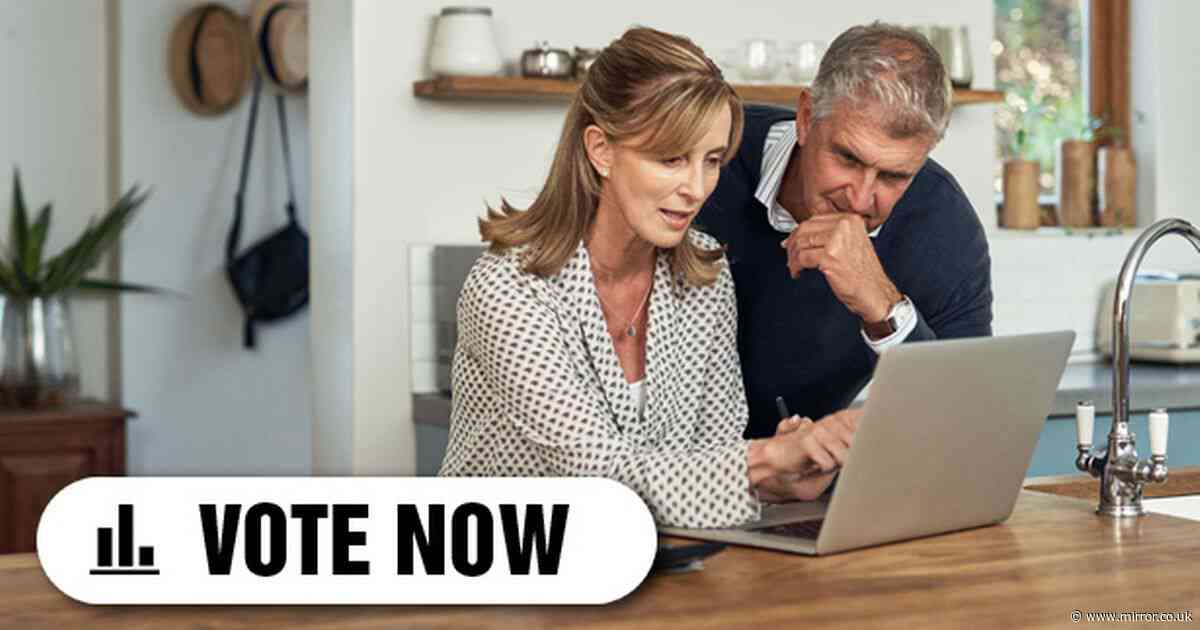 Are you worried you'll still be paying off your mortgage when you're a pensioner? Take our poll