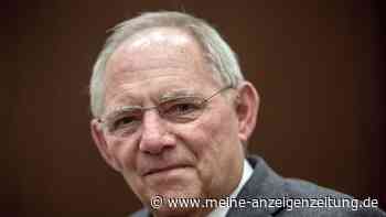 Störung der Totenruhe: Unbekannte graben Loch in Wolfgang Schäubles Grab