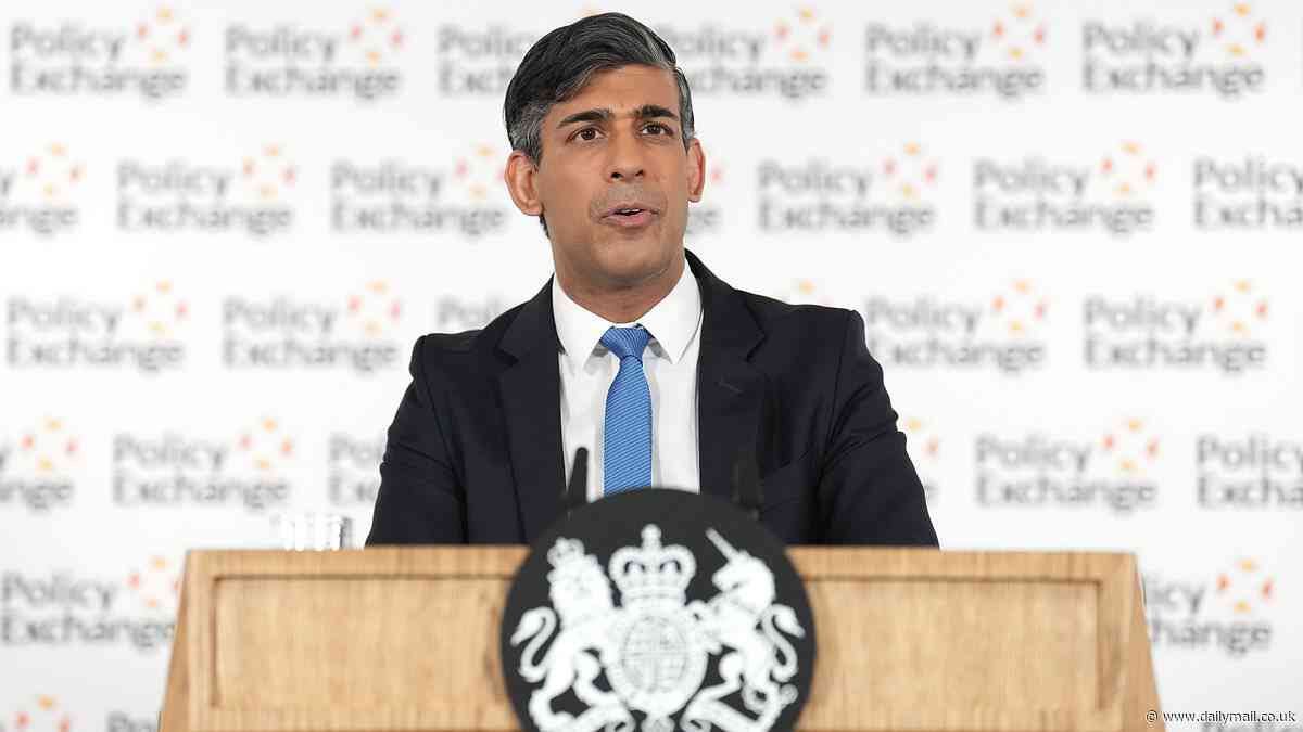 Rishi Sunak warns Keir Starmer 'can't be trusted to keep us safe' amid threats from China and Russia, mass immigration and rise of AI - as he accuses Labour leader of 'making people feel bad about Britain' to grab power