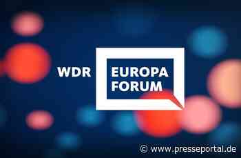 26. Internationales WDR Europaforum mit Ursula von der Leyen und Robert Habeck