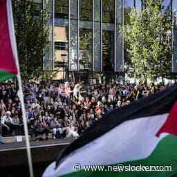 Honderden mensen bij universiteiten in Nederland voor pro-Palestijnse demonstratie