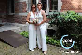 Pas getrouwd: Kelly en Niki in Hasselt