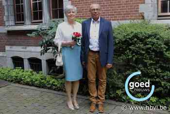 Pas getrouwd: Sonja en Ludo in Hasselt