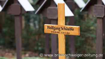 Grab von Wolfgang Schäuble geschändet – Polizei ermittelt