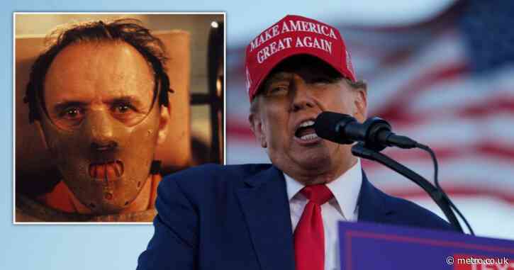 Trump calls fictional character Hannibal Lecter a ‘wonderful man’ in rambling speech