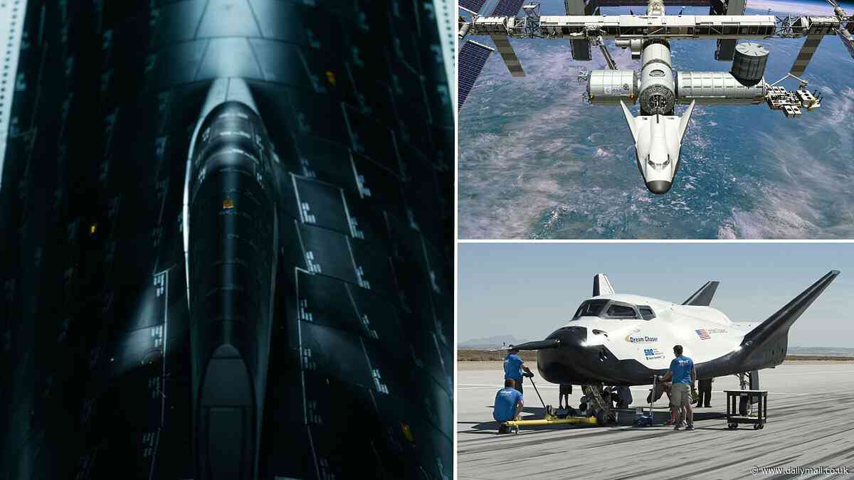 Get ready for flights to space! $1.4bn Dream Chaser 'plane' will take cargo (and eventually humans) into orbit after passing final tests