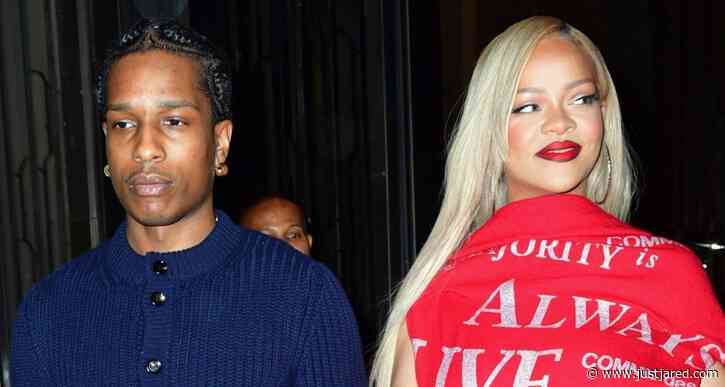 Rihanna & A$AP Rocky Take a Classic Taxi to Mother's Day Dinner Date