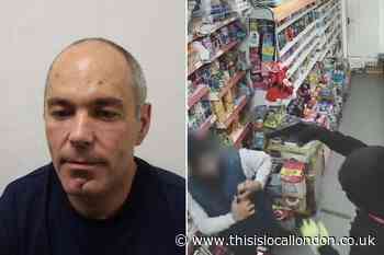 Eltham robber who pointed gun at shop worker jailed again