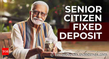 Senior citizen FD rates: Banks offering up to 8.6% - check list here