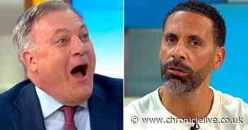 Good Morning Britain viewers slam Ed Balls over 'disgraceful' question to Rio Ferdinand