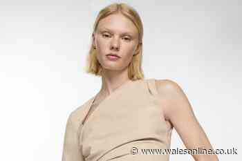 Mango shoppers praise 'unreal' £56 asymmetric dress worn by Frankie Bridge