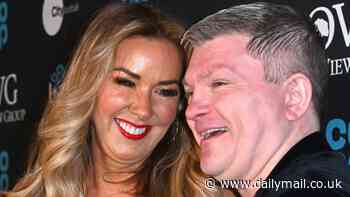 Claire Sweeney sends very public sweet message to new boyfriend Ricky Hatton as their romance heats up