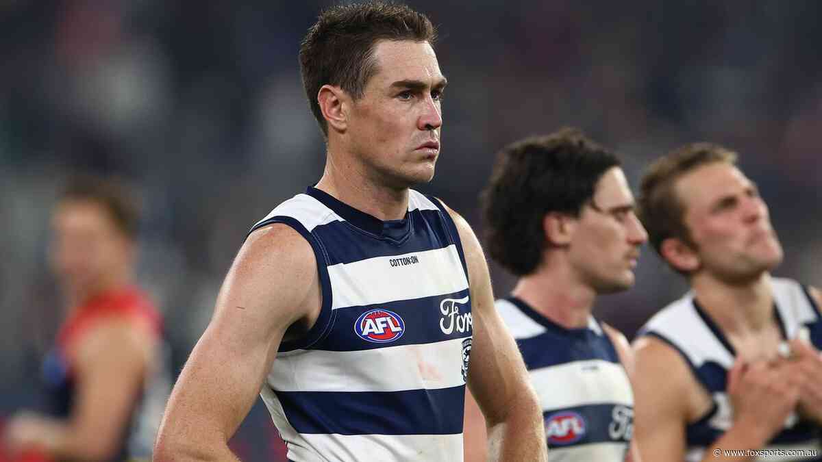 ‘He would’ve been taken off’: Plea for AFL rule change over Cats’ late-game Cameron drama