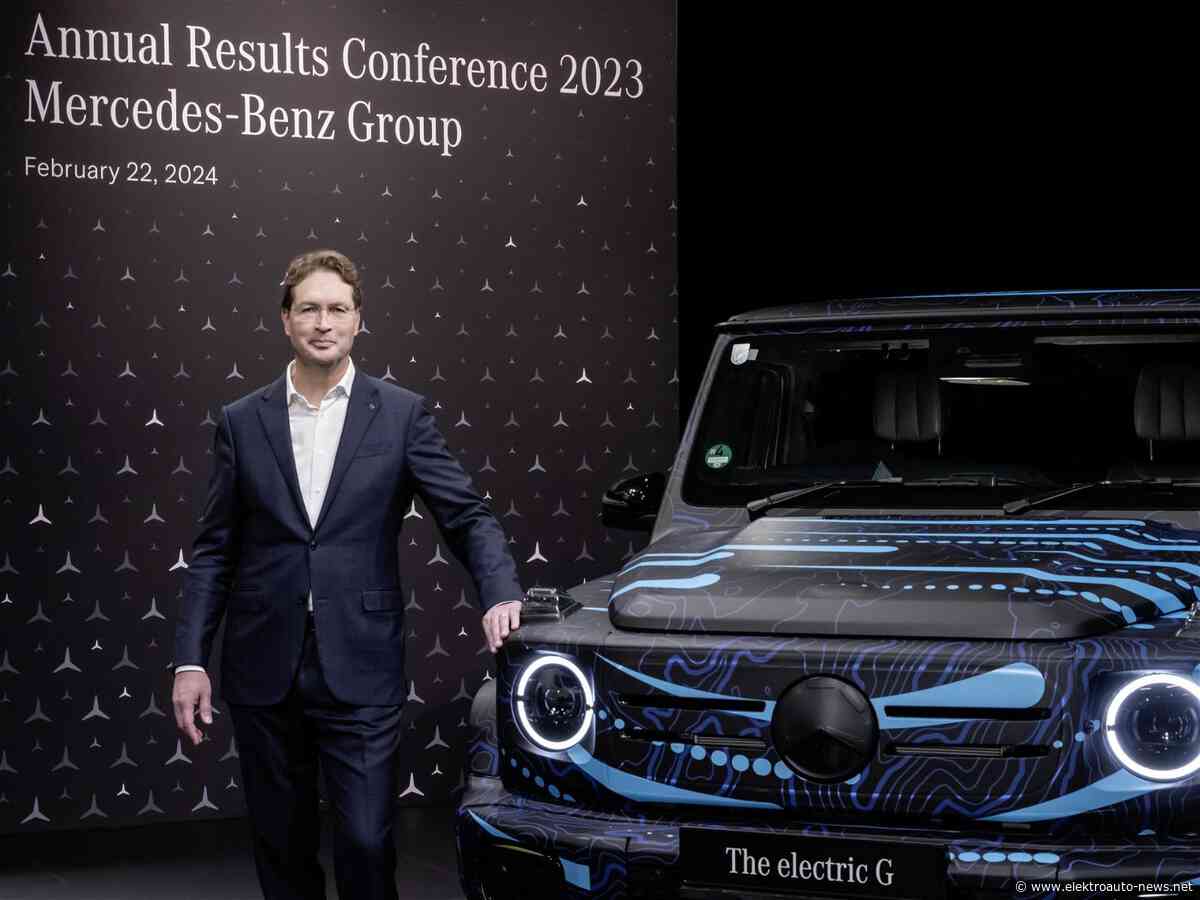 Nachfragetief: Mercedes passt E-Auto-Pläne an