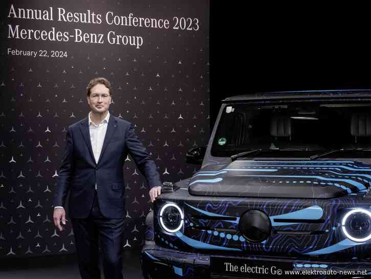 Nachfragetief: Mercedes passt E-Auto-Pläne an