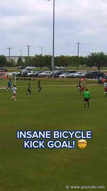 The best goal you’ll see today… 😳🚲