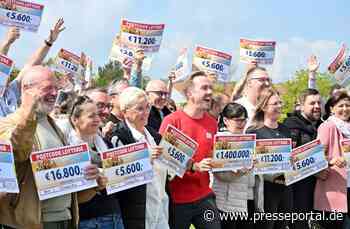 Riesenjubel auf Rügen: 96 Glückspilze freuen sich über 1,4 Millionen Euro