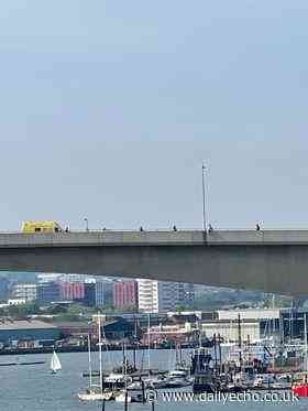 Itchen Bridge emergency response due to concerns for woman