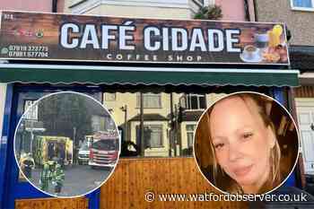 Café owner's shock at 'chemical attack' in Watford