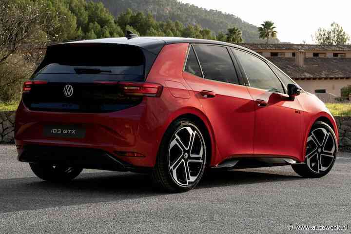 Volkswagen stapt af van GTX-label voor sportieve EV's