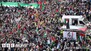 Thousands Protest For Palestine In The Lead-Up To The EuroVision Final