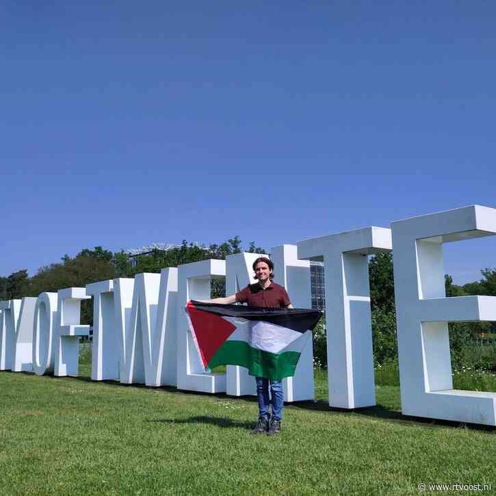 UT-studenten eisen steun voor Palestina en stopzetting Israëlische samenwerking