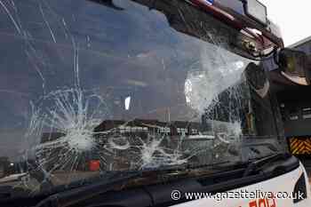 'Thoughtless' yobs slammed as fire engine window shattered by bricks amid Grangetown 'disturbance'
