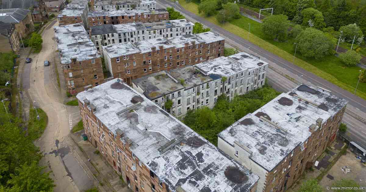 Abandoned estate dubbed 'Britain's Chernobyl' where homes cost £6k has just five residents left
