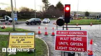 Roundabout improvement work enters final phase