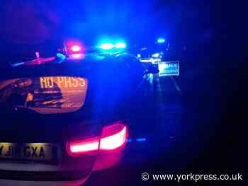 Crash in Rawdon Avenue in Tang Hall in York, driver runs off