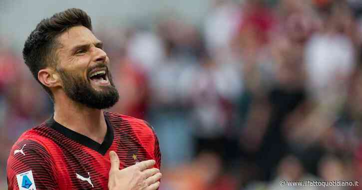 Giroud annuncia l’addio al Milan: “Rimarrete per sempre nel mio cuore”. Il futuro sarà in Mls – Video
