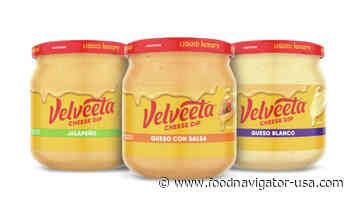 Velveeta highlights 'unapologetic pleasure' with jarred queso and updates to Shells & Cheese