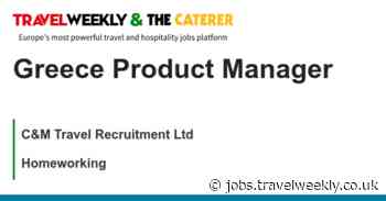 C&M Travel Recruitment Ltd: Greece Product Manager