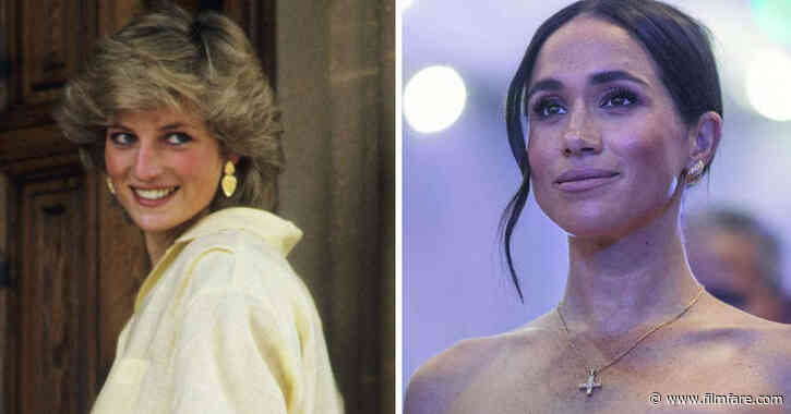 Meghan Markle wears Princess Dianaâs dainty cross necklace in Nigeria