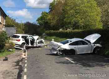Porsche driver died from medical episode in A272 crash