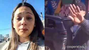 Hombre dio puñetazo en el rostro a mujer tras accidente de tránsito en Concón