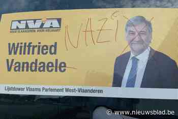 Vandalen schrijven ‘nazi’ op auto van burgemeester Wilfried Vandaele: “Enorm triestig”