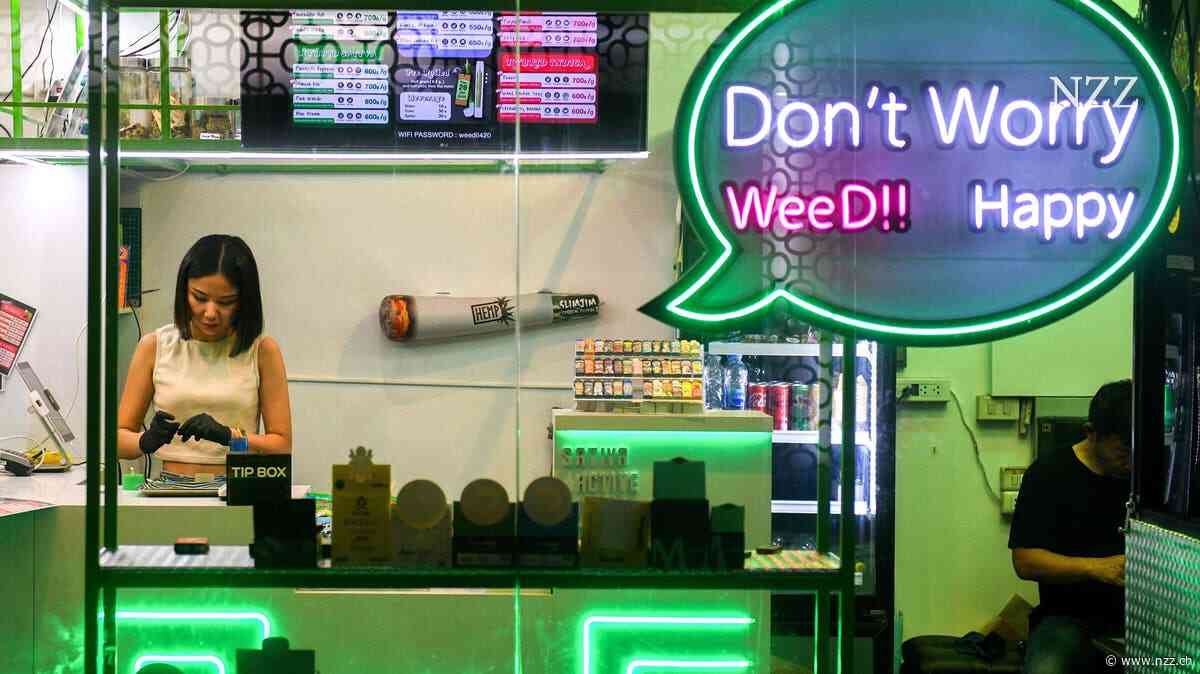 Umkehr in der Drogenpolitik: Thailand will den privaten Konsum von Cannabis wieder verbieten