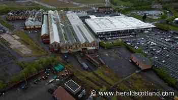 Glasgow 5,000 jobs aim at St Rollox train site at Springburn