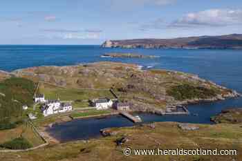 Scottish coastal estate with private island brought to market