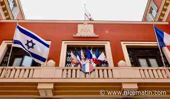 "Un bâtiment public doit rester neutre": un collectif saisit le préfet pour faire retirer les drapeaux israéliens de la mairie de Nice