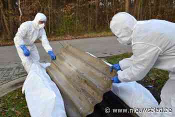 Twee broers laten asbestplaten begraven en riskeren 2.000 euro boete