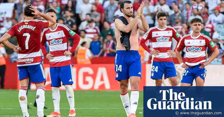 Granada lose hope, fans and La Liga place in a footballing death foretold | Sid Lowe