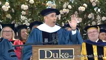 Duke University issues statement after Jerry Seinfeld's graduation speech was blighted by anti-Israel mob
