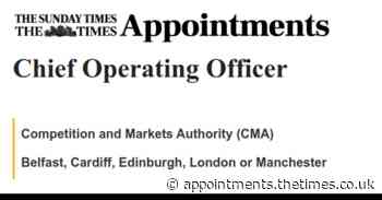 Competition and Markets Authority (CMA): Chief Operating Officer