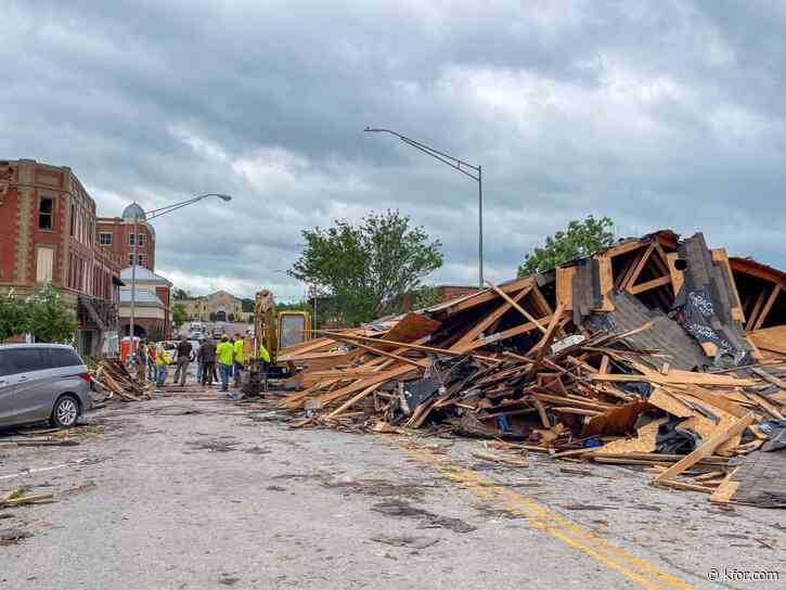 Oklahoma National Guard provides tornado relief to Sulphur residents