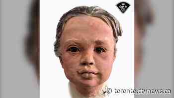 Police release 3D images of young child found in an Ontario river two years ago