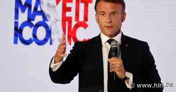 Macron kondigt voor 15 miljard buitenlandse investeringen in Frankrijk aan