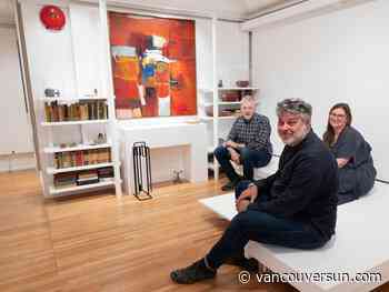 Arthur Erickson's living room becomes a work of art